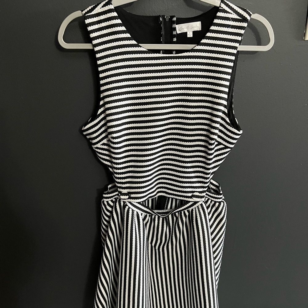 Emerald Sundae Striped Dress Size Large